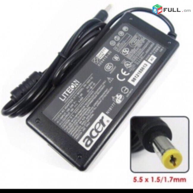 Hi Electronics Notebooki zayradchnik, charger adapter ACER 19V 2.37A (5.5 * 1.7)