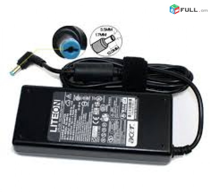 Hi Electronics Notebooki zayradchnik, charger adapter ACER 19V 4.74A (5.5 * 1.7)