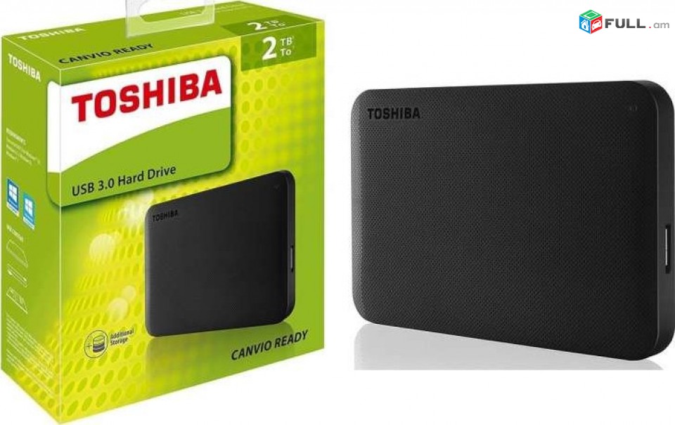 Hi Electronics External 2TB USB 3.0 TOSHIBA artaqin hishoxutyun արտաքին հիշողություն