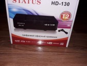 Hi Electronics; DVBT2 tvayin sarq, tv tuner Status HD-130