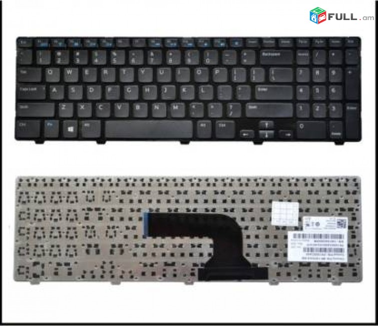 3ամիս երաշխիք +Առաքում Hi Electronics; Keyboard клавиатура stexnashar DELL 3521