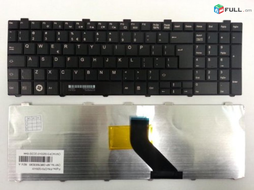 3ամիս երաշխիք +Առաքում Hi Electronics; Keyboard клавиатура stexnashar FUJITSU AH530