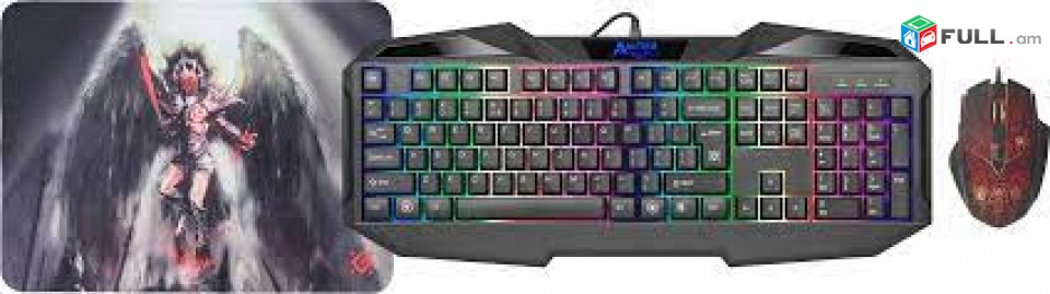 Hi Electronics keyboard pc defender gaming combo 3in1 Defender Anger