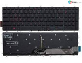 3ամիս երաշխիք +Առաքում Keyboard  DELL 5567 7566 7567    клавиатура 