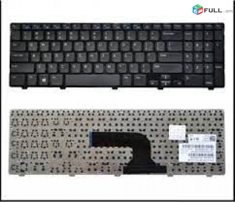 3ամիս երաշխիք +Առաքում Keyboard  DELL 15 3521 3537 15R 5521  клавиатура
