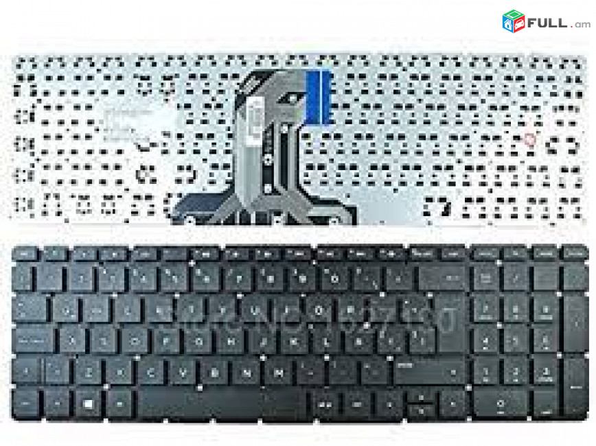 3ամիս երաշխիք +Առաքում Keyboard  HP Pavilion 15-AC,15-AF