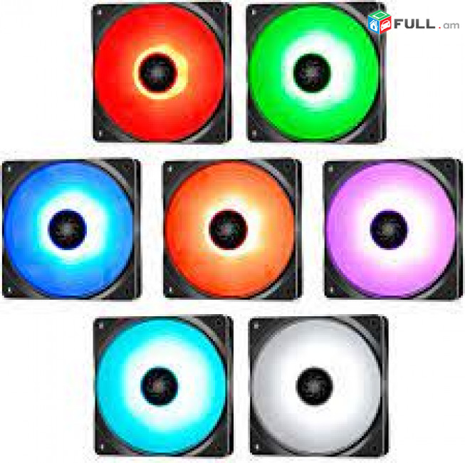 CPU Cooler RF 120M Led Լույսերով radiator RGB Adjustable