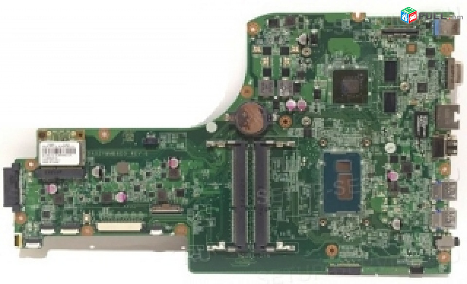 МАТЕРИНСКАЯ ПЛАТА ACER ASPIRE E5-731, E5-771 SERIES (DA0ZYWMB6E0 REV:E, CPU INTEL PENTIUM 3556U SR1E3) USED