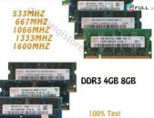 Ram ddr2 1gb notebook original ozu