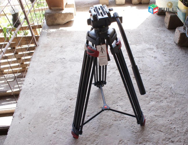Miliboo MTT602A Professional Portable Aluminum Fluid Head Camera Tripod for Camcorder/DSLR Stand Video. Barcruotun90-190cm.