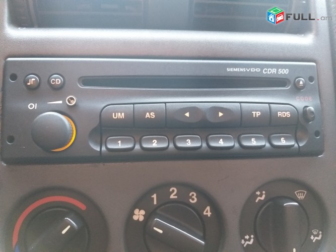  opel zafira mag cd radio aux