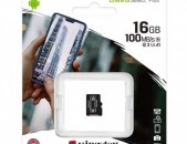 Օրիգինալ Kingston Micro SD Card 16GB chip Kingston SDCS2 / 16GBSP nor e pak tup