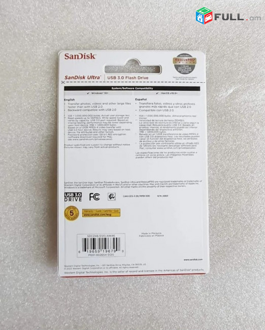 512gb usb flesh SanDisk Ultra 512GB SDCZ48-512G-AW46 USB 3.0 130MB/s флешка Ultra Flash Drive ORIGINAL 100%