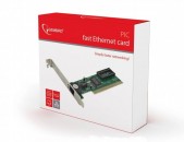 Lan Card pci Lan cart Gembird NIC-R1 Сетевая карта nor e barcr voraki lan card