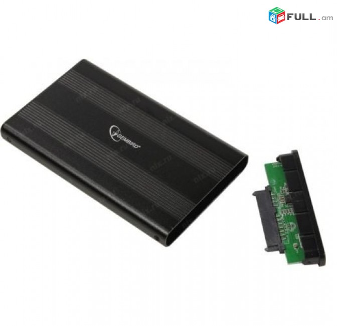 HDD External Case Perexadnik Gembird EE2-U2S-5 USB 2.0 up to 1TB barcr voraki case 2.5" hdd ssd hamar naxatesvat