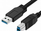 Usb 3.0 usb-a to usb-b cable USB 3.0 A Male to B Male  1.8m Original HP  Кабель сканера принтера для HP Epson Canon Dell Dock station