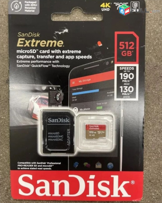 SanDisk ImageMate 256GB SD CARD SDXC UHS-I Card up to 150MB/s Full HD videos Class 10 SDSDUNC-256G-AW6KN