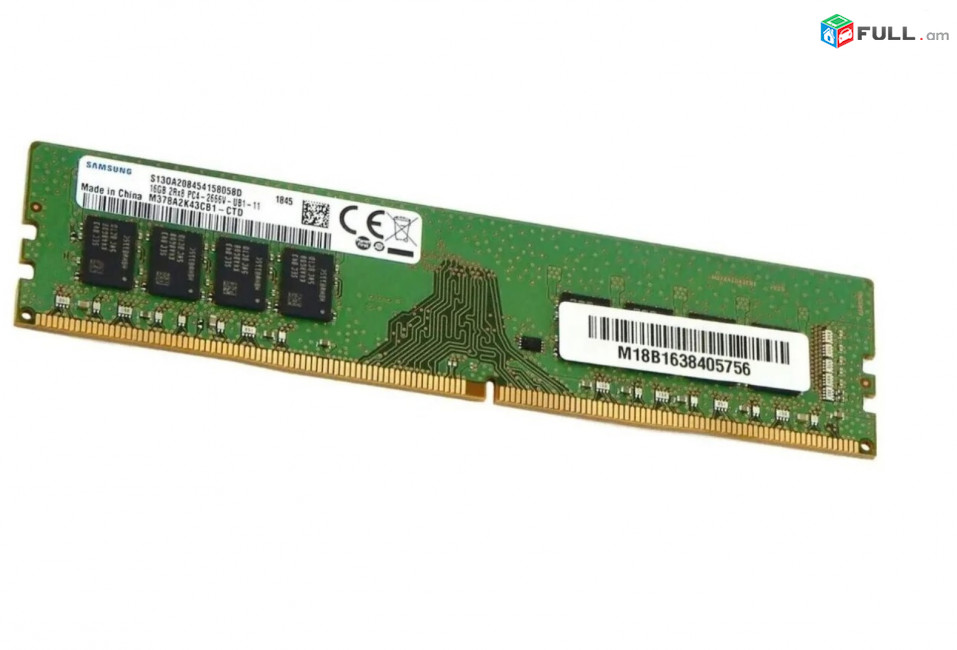 Samsung 16GB 2666MHz DDR4 RAM 2Rx8 PC4-2666V-UB1-11 Desktop Memory Ram M378A2K43CB1-CTD