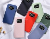 Xiaomi POCO X3  Տարբեր գույների պատյաներ Silicone Чехол/ Case