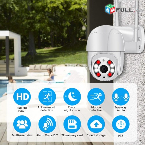 1080P Full HD wifi ip camera