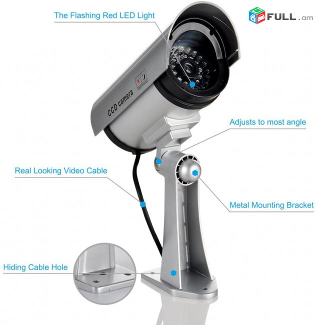 Fake outdoor camera