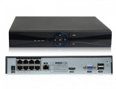 8CH POE NVR + 8 cameras