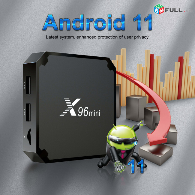 X96 Mini TV Box Android 11 2 GB 16GB