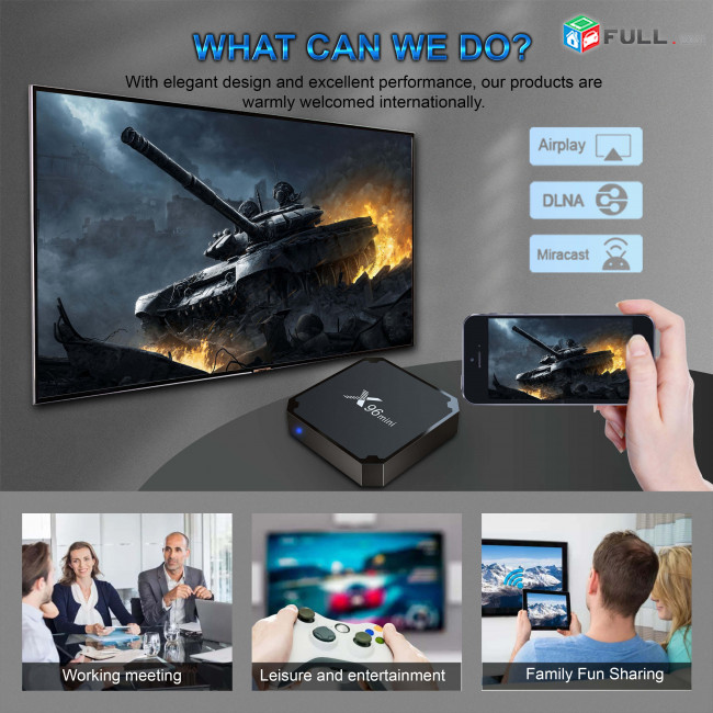 X96 Mini TV Box Android 11 2 GB 16GB