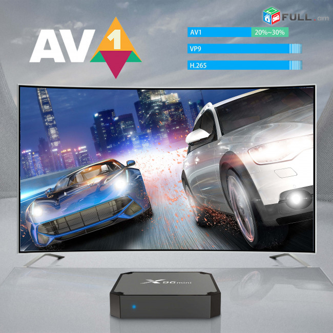 X96 Mini TV Box Android 11 2 GB 16GB