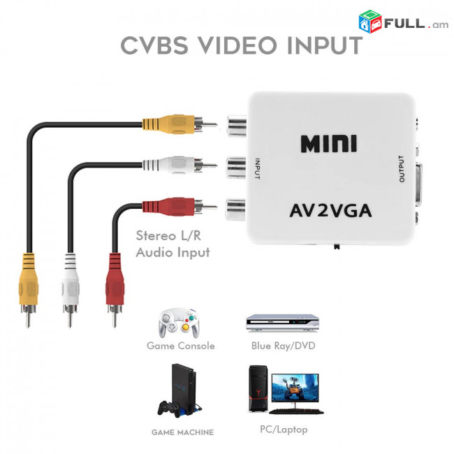 AV to VGA Converter