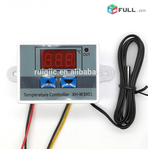 Temperature Controller XH W3001 220V For Incubator Cooling Heating Switch Thermostat