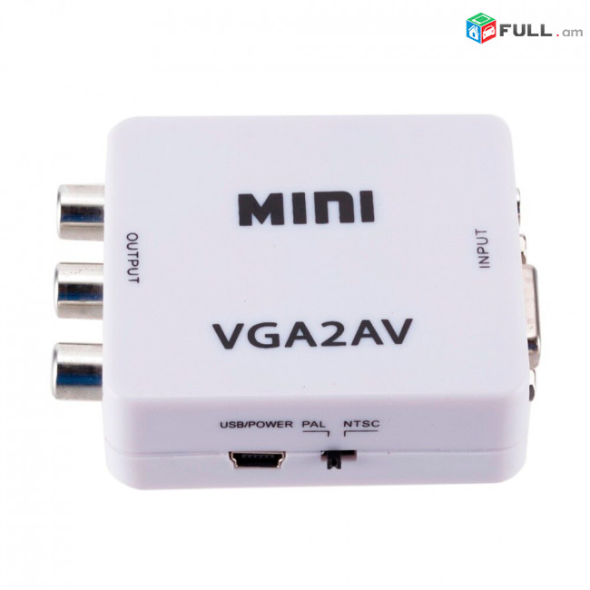 VGA to AV Mini Converter