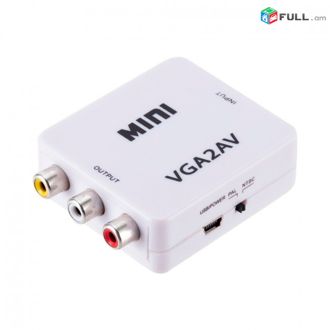 VGA to AV Mini Converter