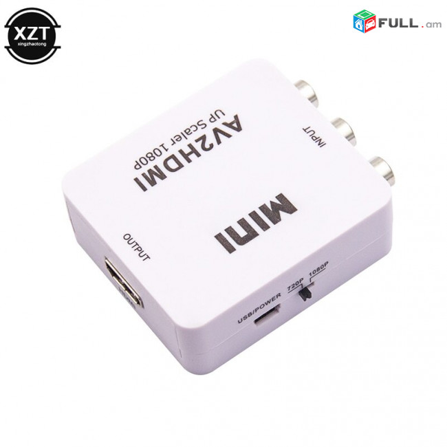 Mini AV to HDMI Converter