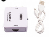 Mini AV to HDMI Converter