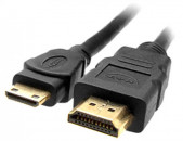 Mini HDMI to HDMI cable 1.5 m