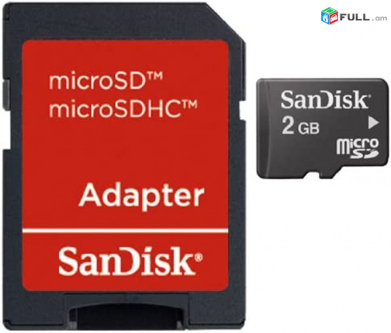 Հեռախոսի հիշողության սարք, կրիչ, չիպ SanDisk MICRO SD CARD 4 GB class 10 Карта памяти Micro SD 4Gb