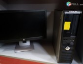 Computer core 2 duo + 4GB + 250GB + 24" LCD wide screen