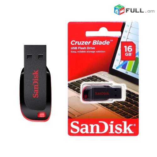 Sandisk cruzer blade 16gb nor pak tupov