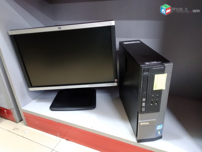 Computer core i5 2400s + 8GB + 250GB +hp 19" LCD wide screen