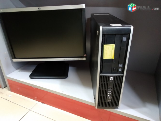 Computer core i5 3470 + 8GB + 128GB SSD +  500GB HDD + HP 19" LCD Wide screen