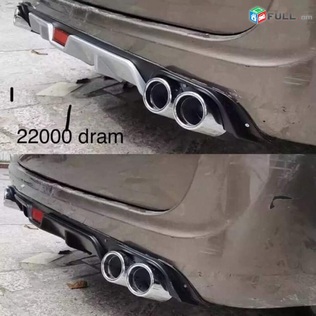 Guba dufizyor spolier parog padnoshka spliter spoyler