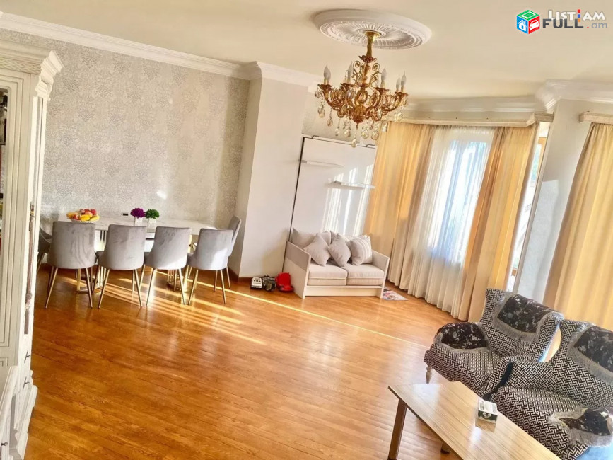 Կոդ 73122  Վարդանանց փողոց 3 սենյակ,  2 սանհանգույց 