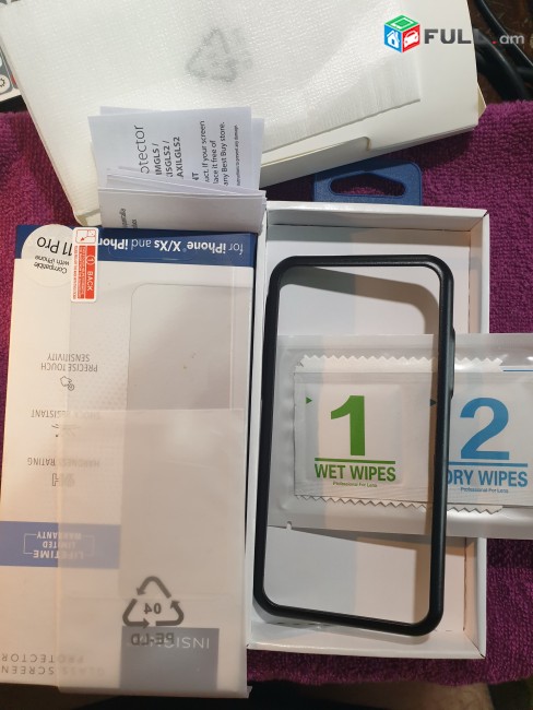iphone x/xs ,11 pro shusha plyonka ev ramka
