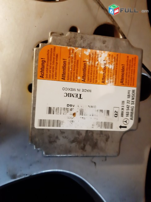 W163 ml airbagi blok srs