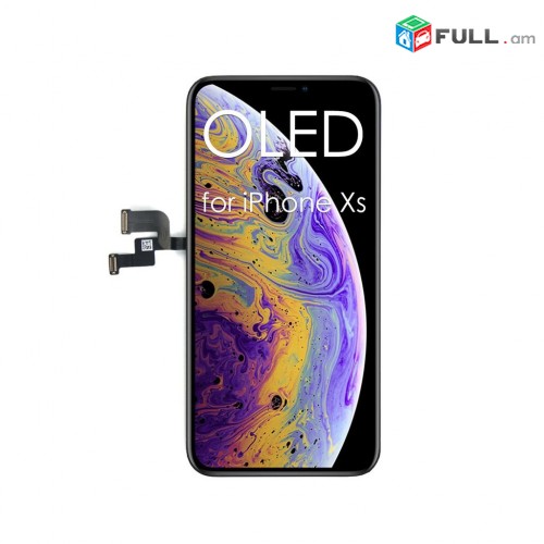 iPhone XS ekran OLED LCD LSD dimapaki - iPhone XS էկրան դիմապակի