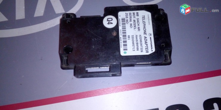 Mercedes Benz W210 W220 C215 Telefon Adapter Motorola A2208207326 HERAXOSI KARAVARMAN BLOKE
