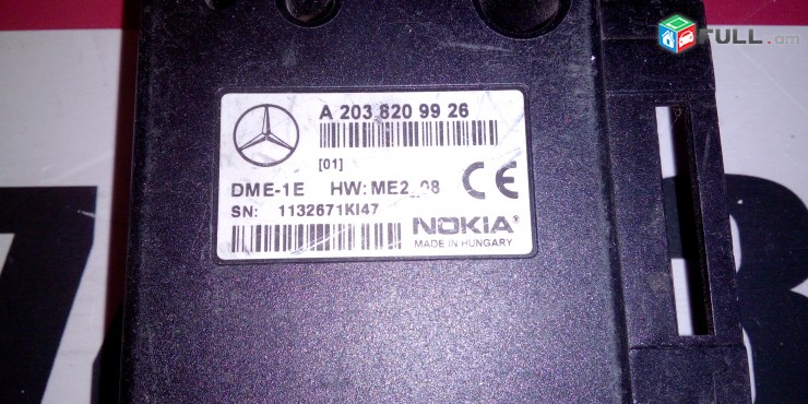 Блок управления телефоном для Mercedes Benz W203 C-Klasse 2000-2007 A2038209926, 2038209926 Nokia W203 W210 W220.