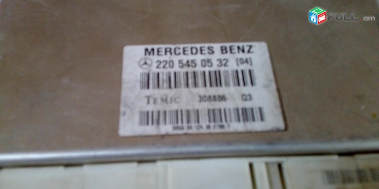  airmatic pnevmo puchikneri blok upravleniya Mercedes-Benz W220 S430 500 2000-01-02-2006  2205450532
