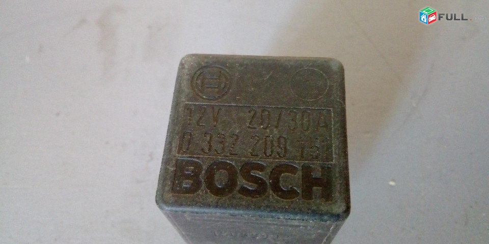 Реле универсальное Բազմաֆունկցիոնալ ռելե Honda Accord BOSCH / 0332209151 0 332 209 151 12V 20 / 30A